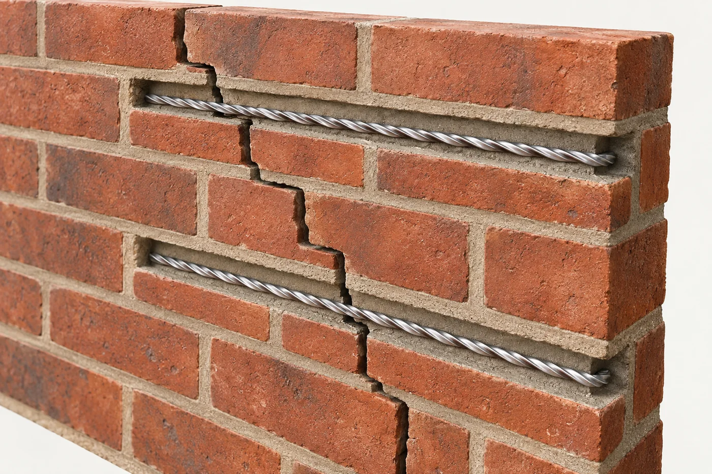 Structural crack stitching service visual