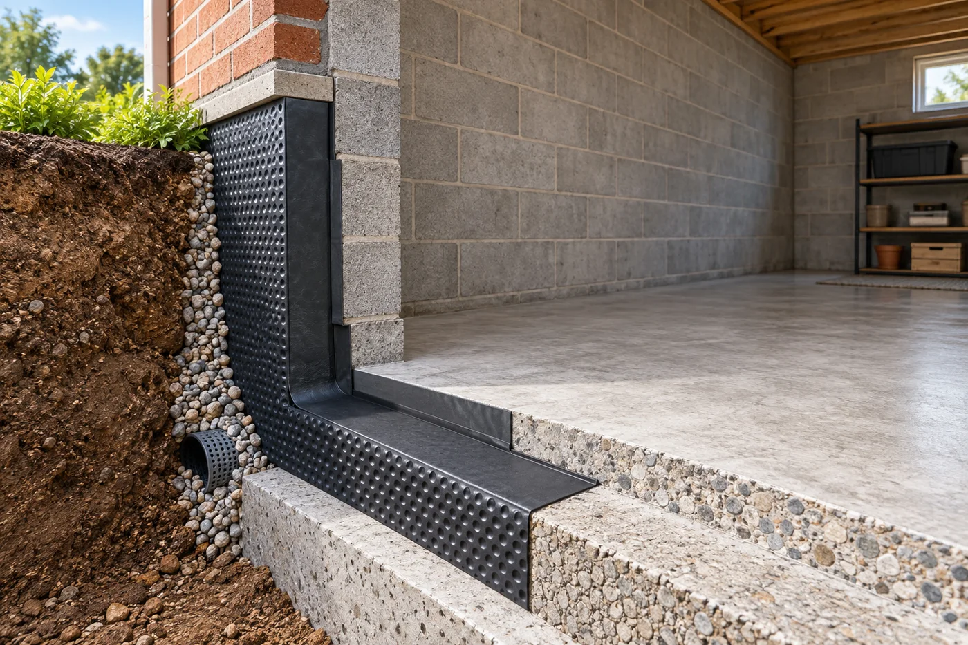 Structural waterproofing service visual